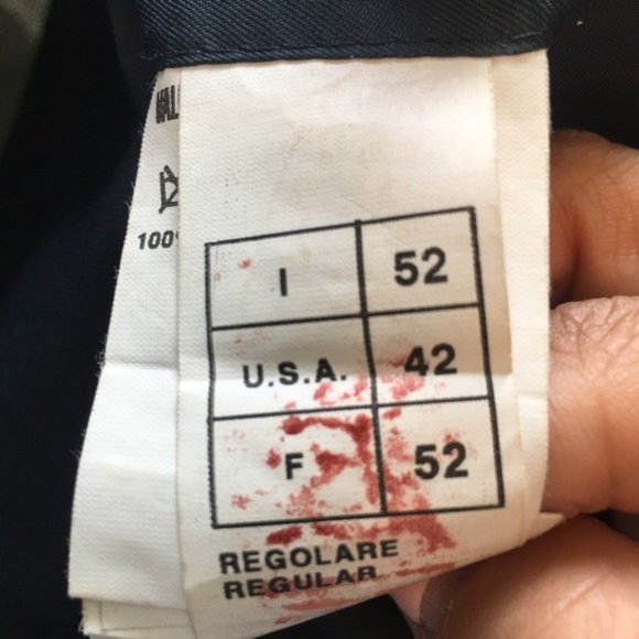 Vintage Valentino Navy Blazer Like-New 100% Wool - Picture 13 of 13